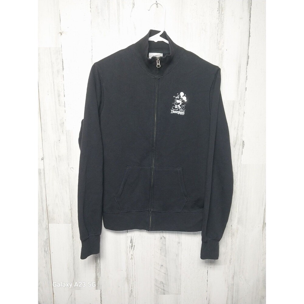 Disney Parks Mickey Mouse Jacket Disneyland Full Zip Front Fleece Adult Medium
